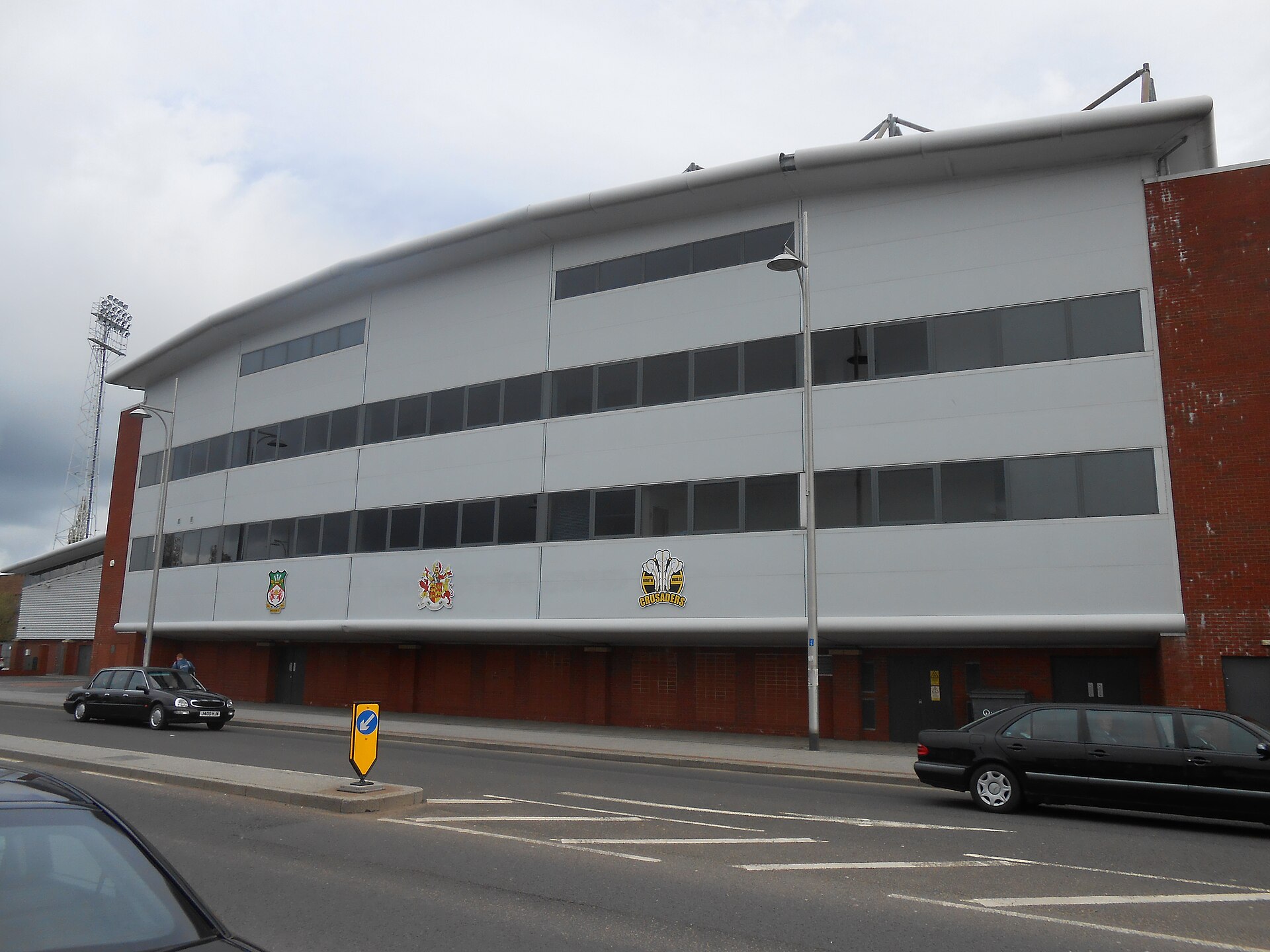 Racecourse Ground van Wrexham, voetbalreis Wales