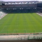 Stadion van Legia Warschau, voetbalreis Polen