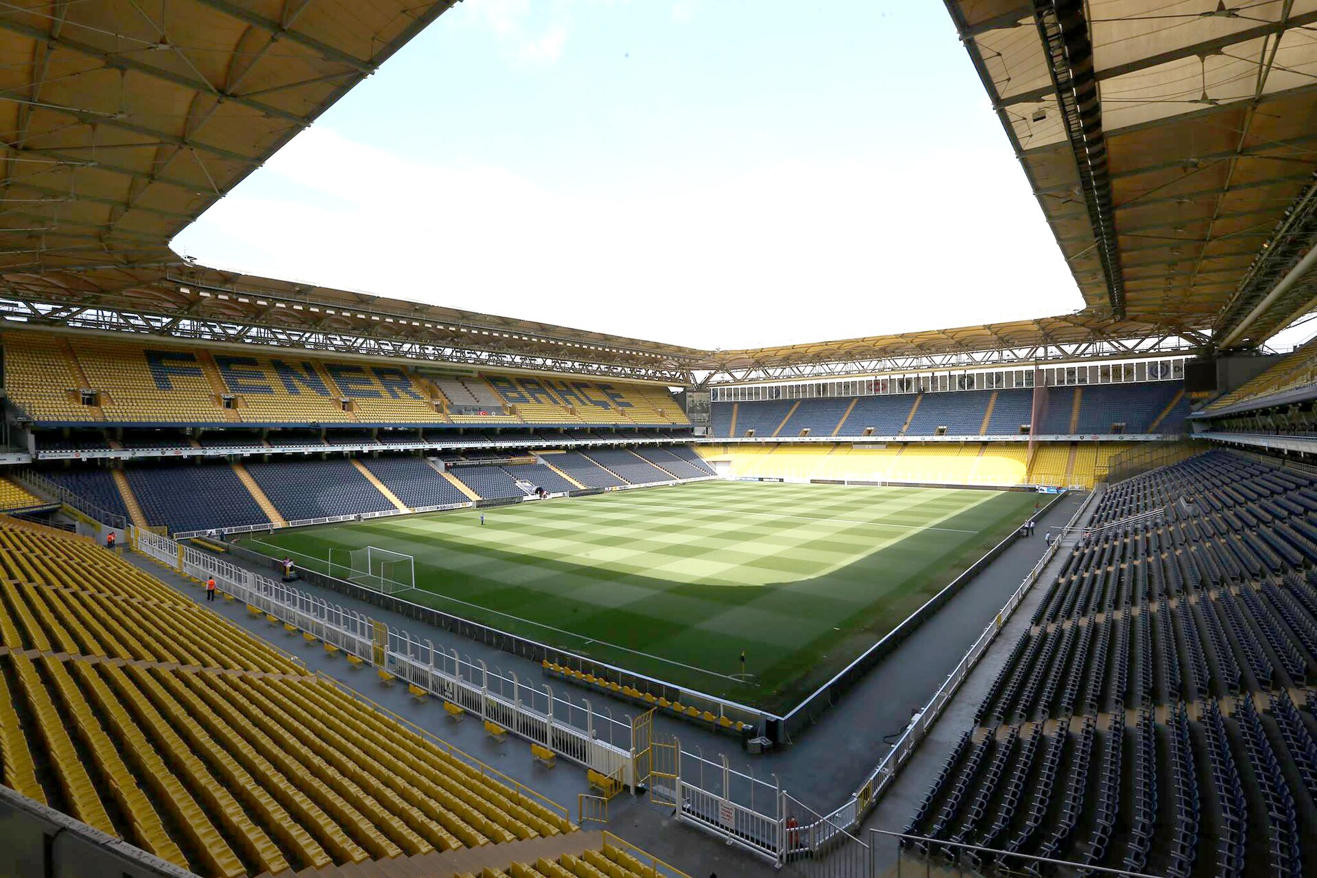 Het Şükrü Saracoğlu-stadion van Fenerbahçe in Istanbul, bestemming voor voetbalreizen naar Turkije